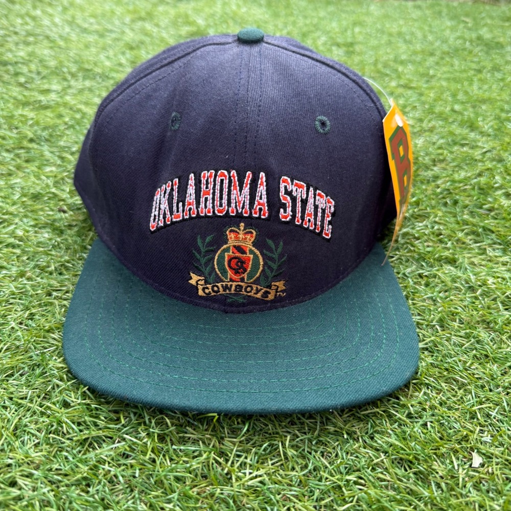 Vintage BOA Sportswear Oklahoma State Cowboys Hat‎ Cap Snapback OSFA Deadstock